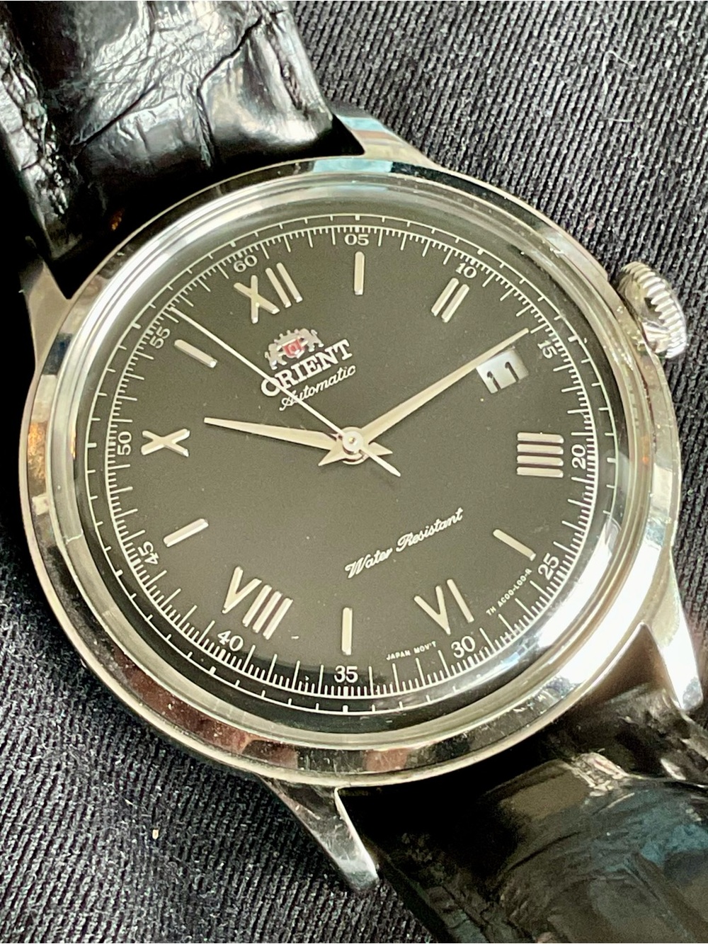 EUC Automatic Orient Bambino Version 2 AC00-C1-A C132889 Box/Manual/Guarantee